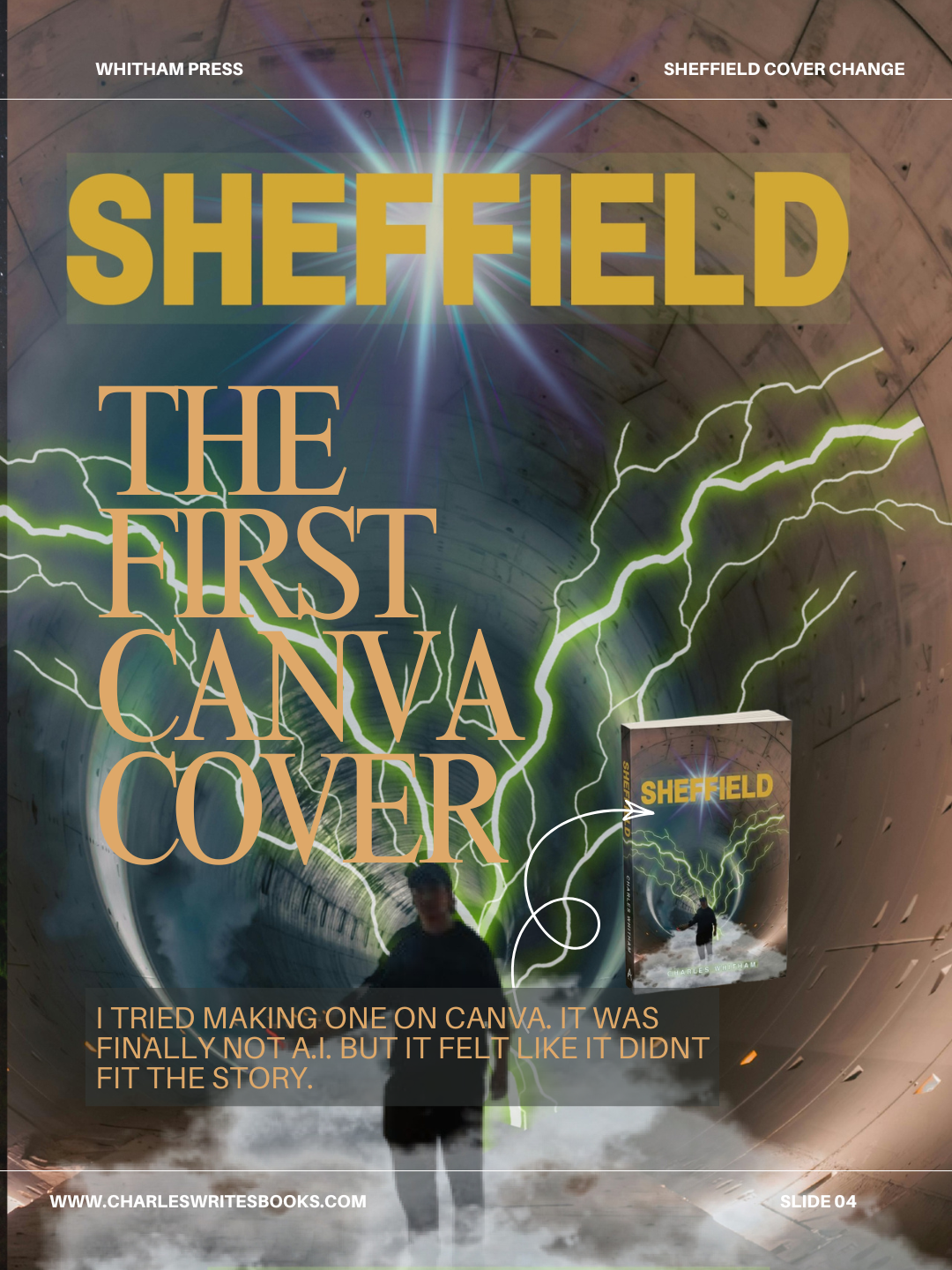 The first Canva cover