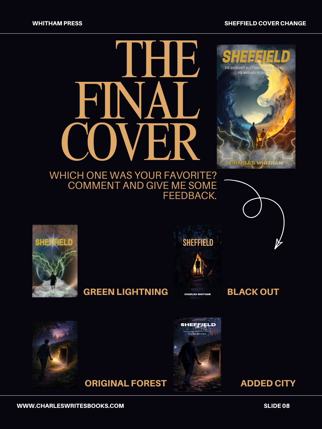 Final cover reveal slide
