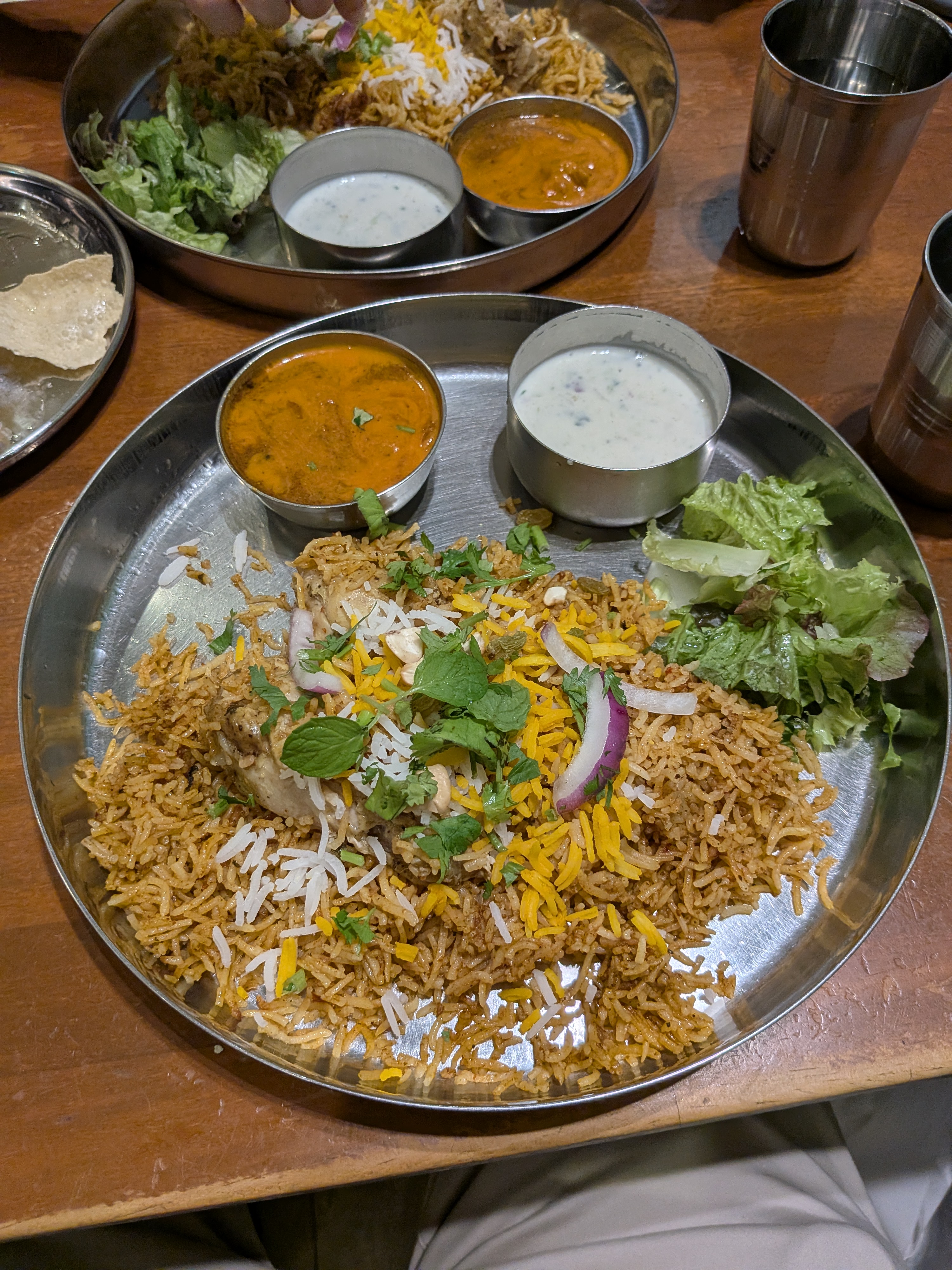Biryani at Erick South after the event