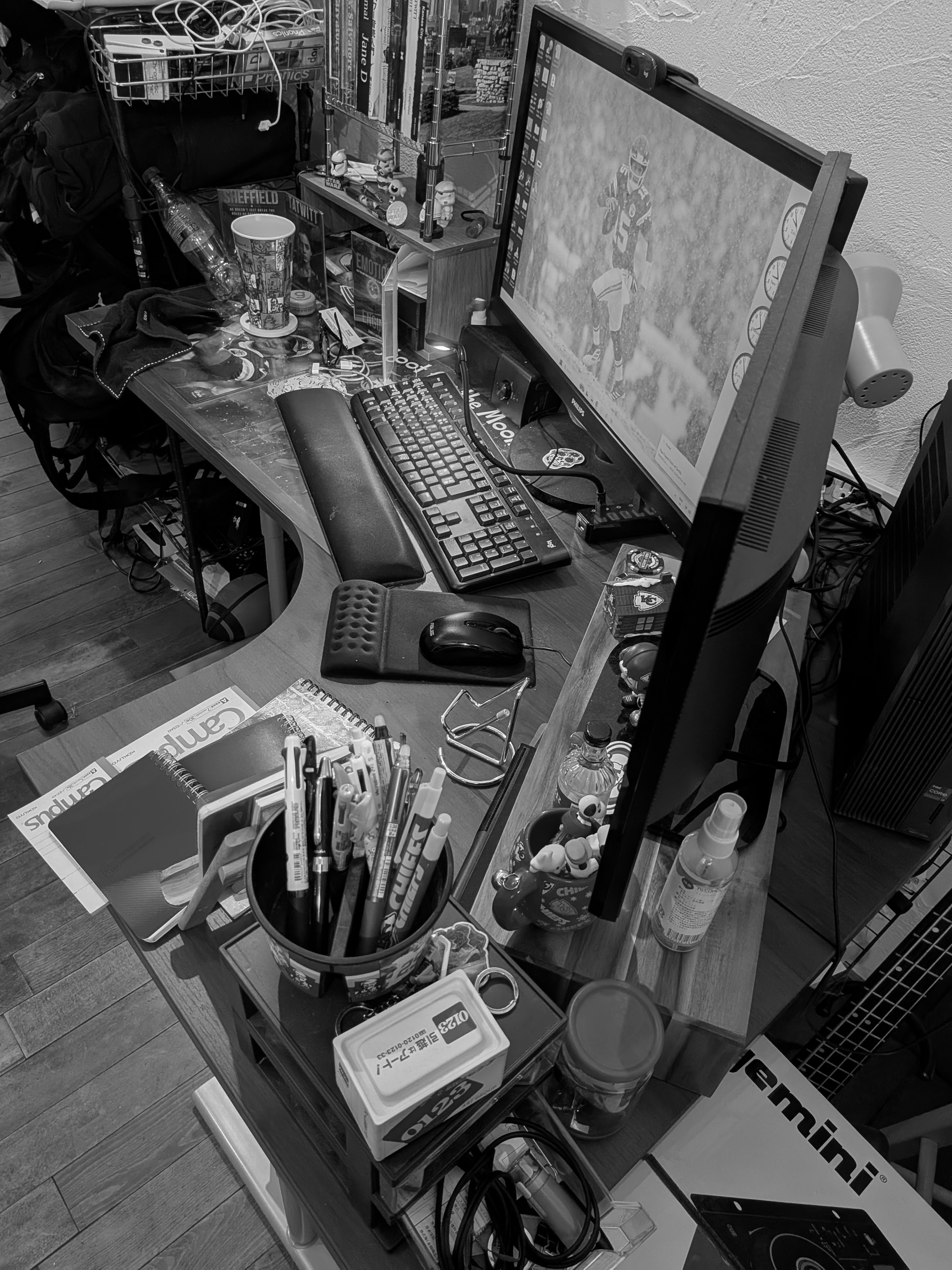Charles Whitham's writing desk